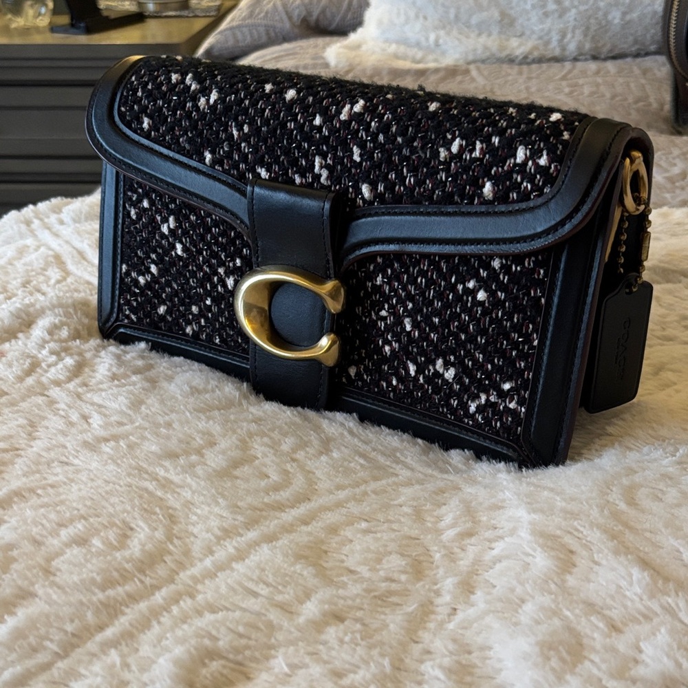 Coach Tabby 26 in Tweed w/ Gold Hardware